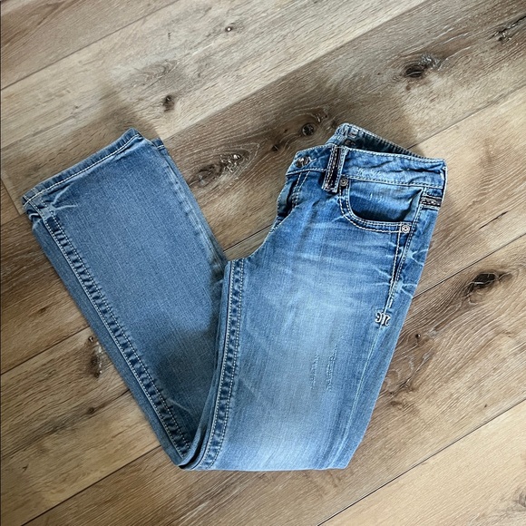 Miss Me, size 4 (EU 27), Blue Boot Cut Jeans - Picture 6 of 6